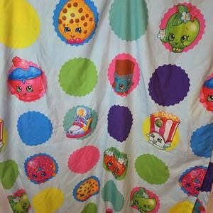 Shopkins Microfiber Soft Piece Twin Sheet Set 1 Fitted & Flat Sheet